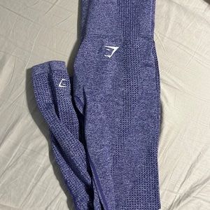 Purple marled gymshark leggings